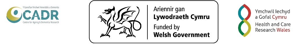 CADR, Welsh Government and HCRW logo